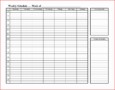 10 24 Hour Work Schedule Template Excel