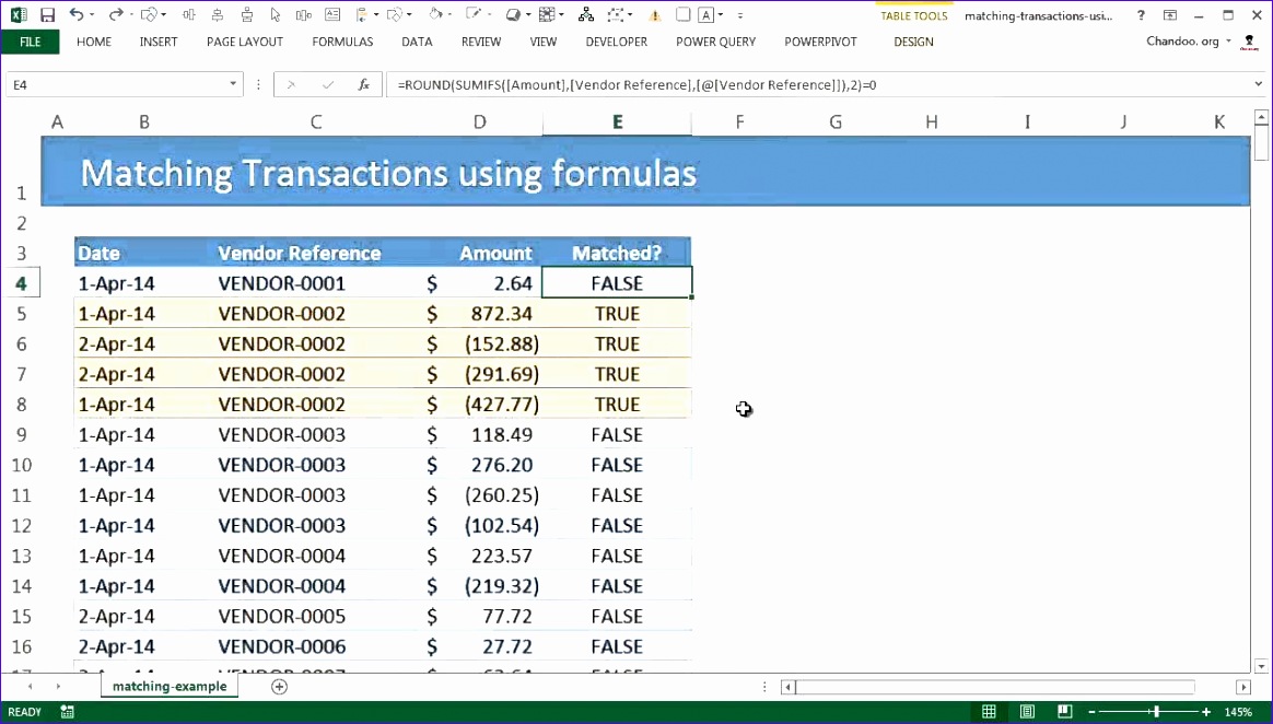 Sample bank reconciliation statement example in excel