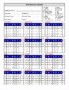 12 attendance Roster Template Excel