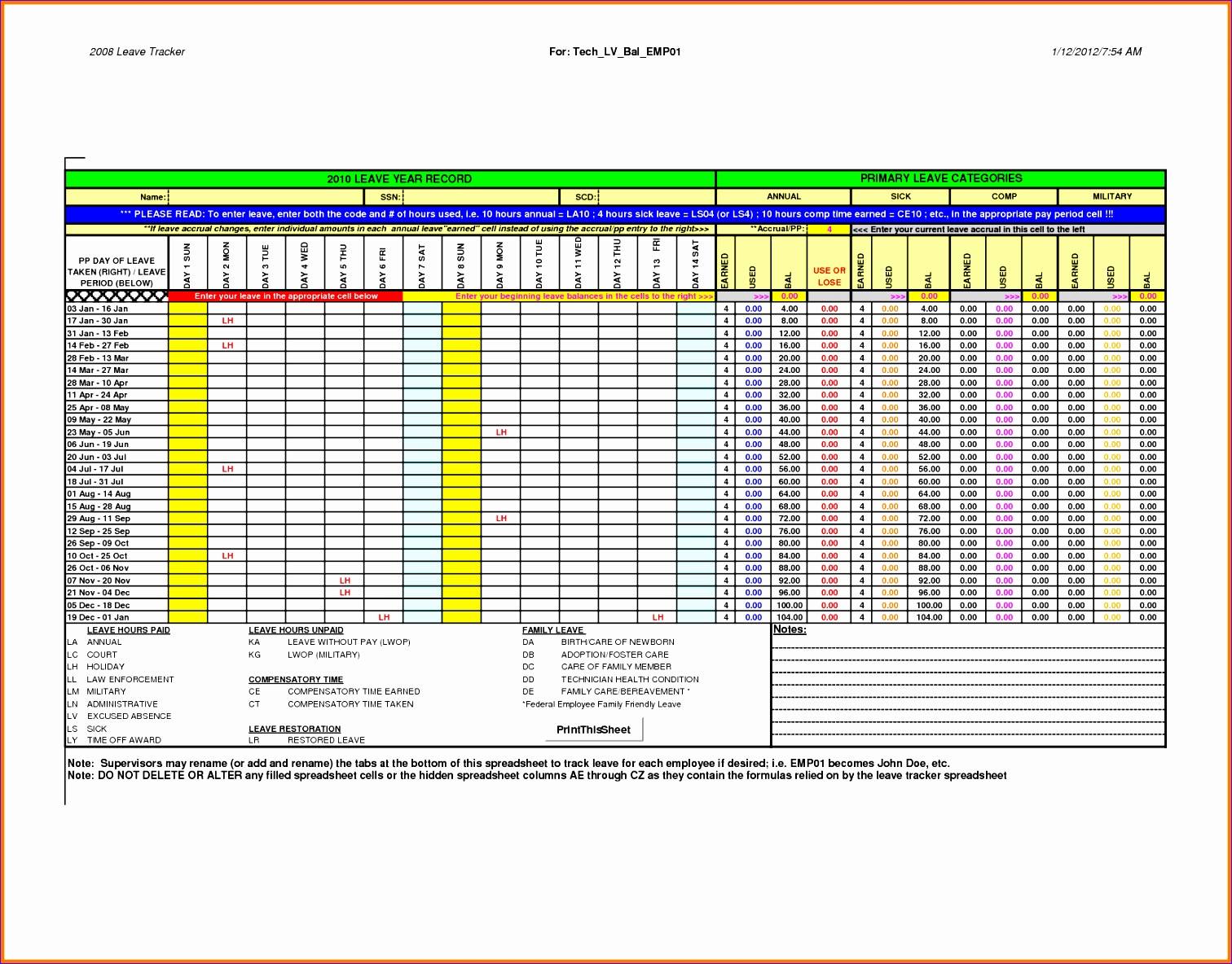 Attendance Sheet In Excel Template Excel Templates