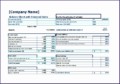 8 Balance Sheet Template Excel Free Download