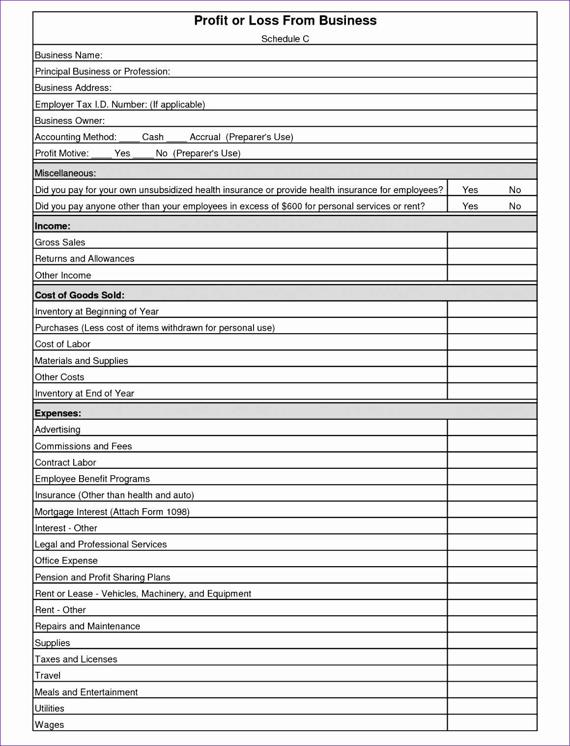 Pl Restaurant Restaurant Pl Template Restaurant Monthly Profit And Loss Statement Template For Excel