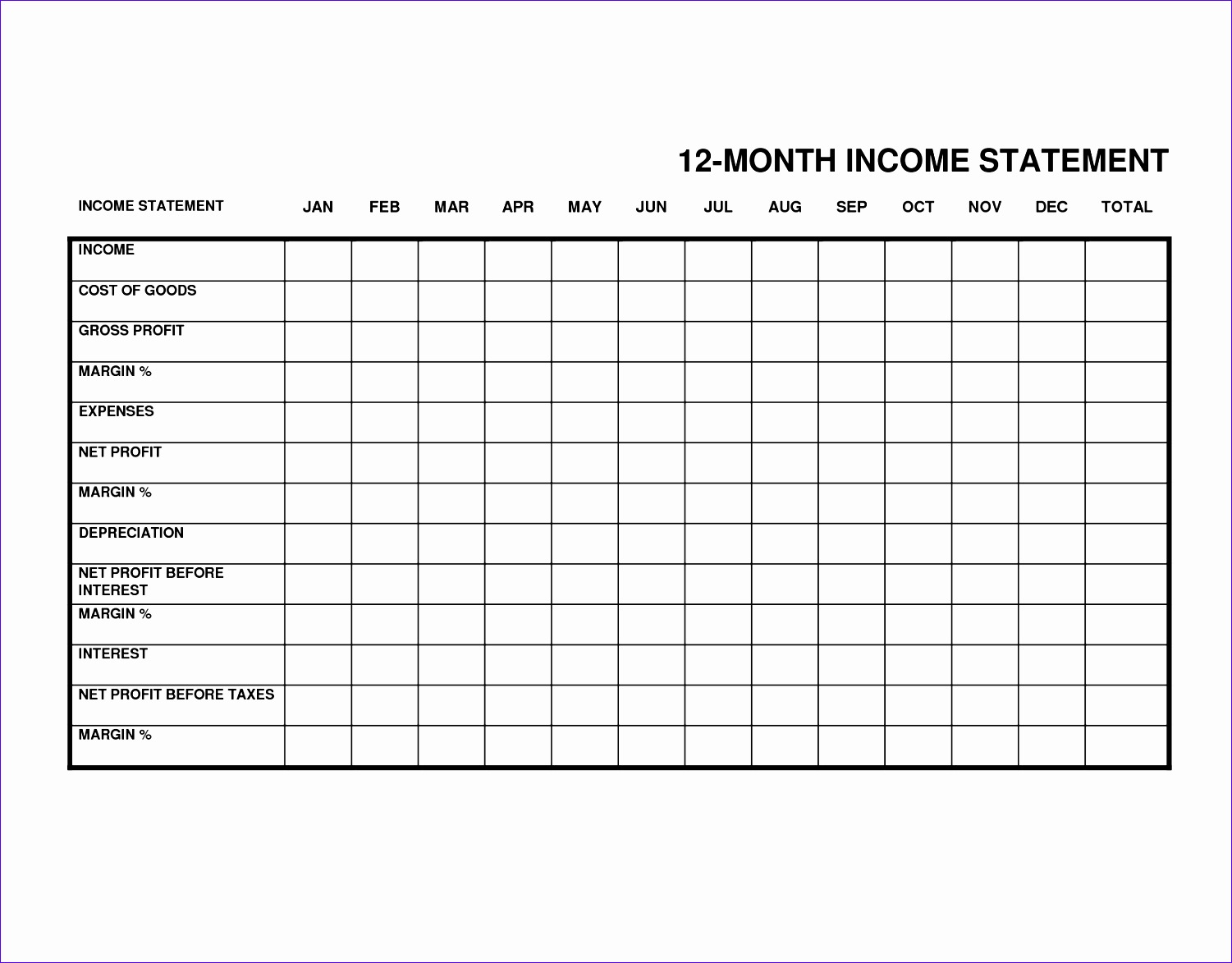 monthly in e statement small business