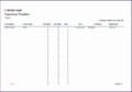 10 Cash Flow Log