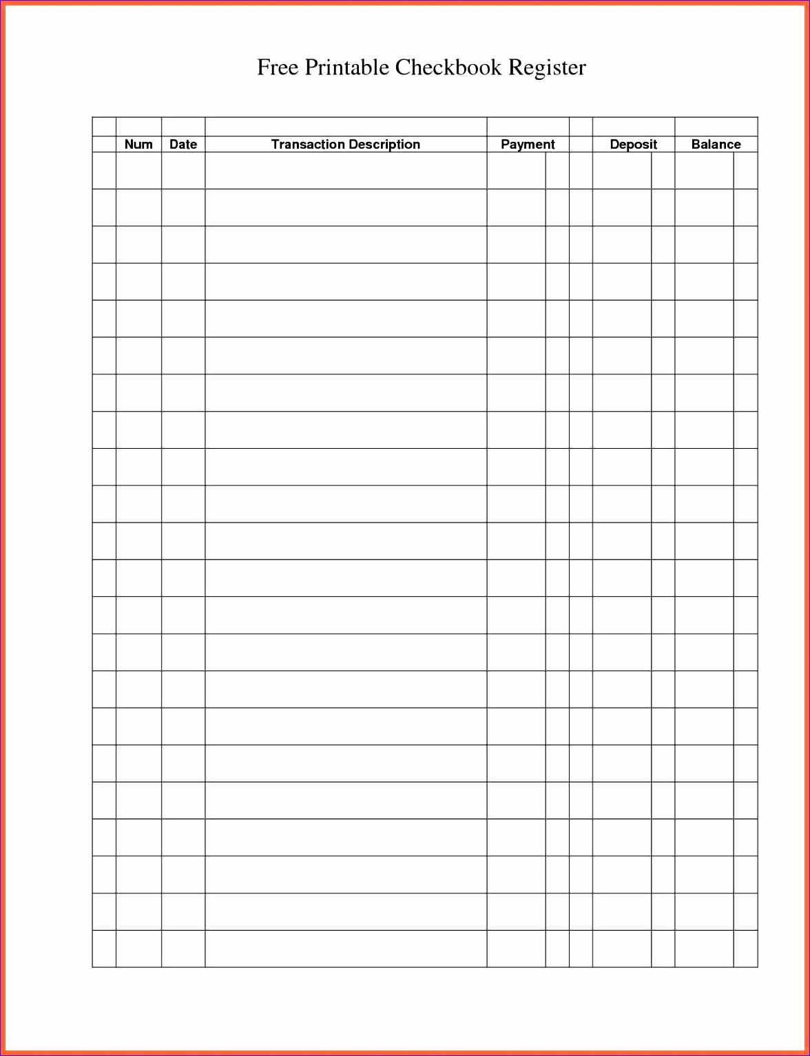 10 Checkbook Register Excel Templates