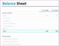 11 Classified Balance Sheet Template Excel