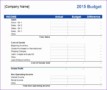 10 Corporate Budget Template Excel