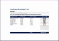 11 Customer Informaion and Ranking tool