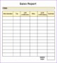 6 Daily Sales Report Template Excel