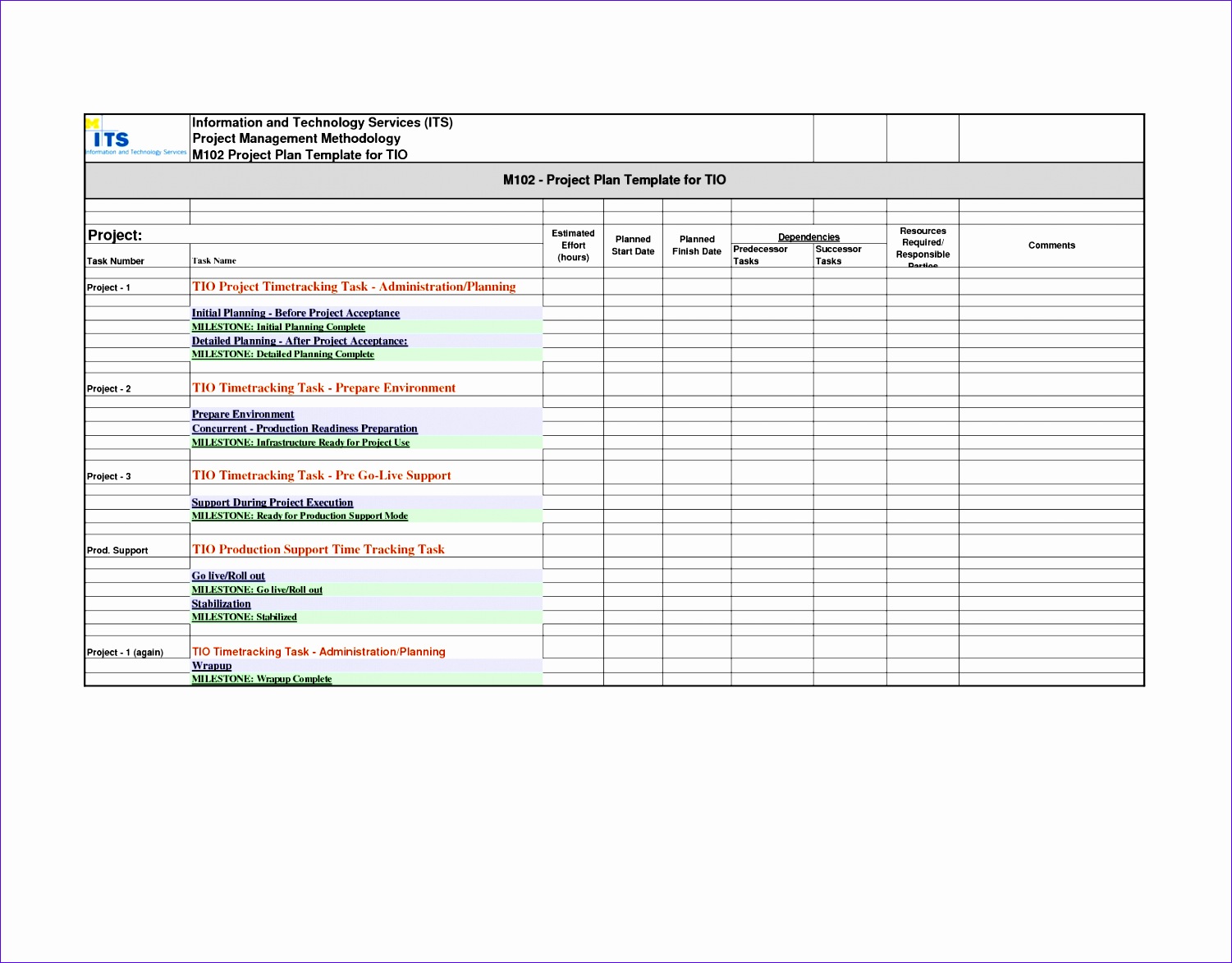 project planner excel template free plan for best photos of schedule post