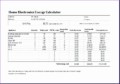 10 Electric Energy Cost Calculator