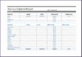 7 Expense Budget Template