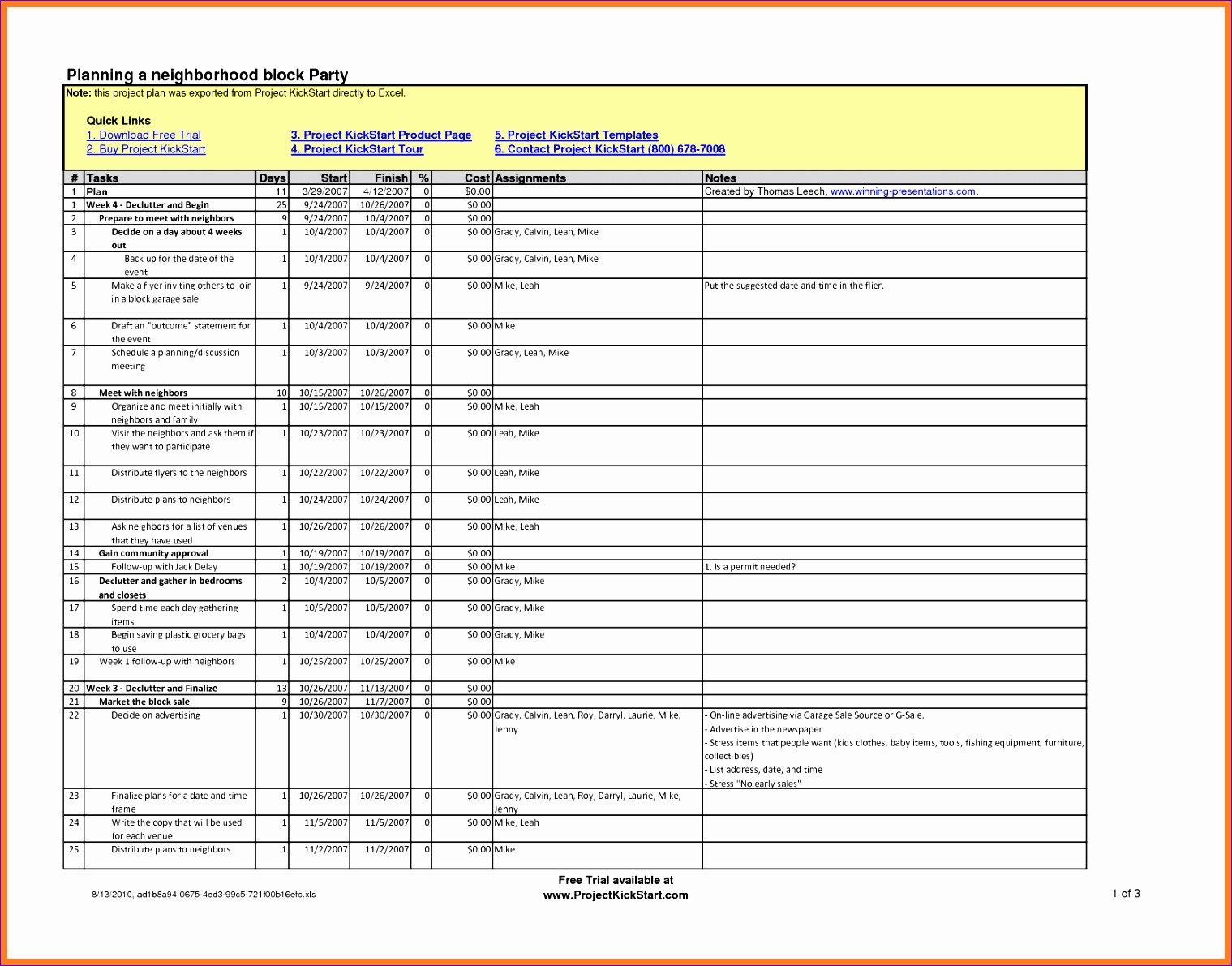 easy project plan template free project plan template excel ozucaopk