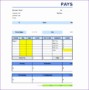 7 Free Paystub Template Excel