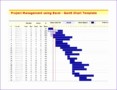 10 Gantt Chart Project Plan Excel Template