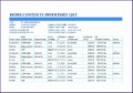 8 Grocery Inventory List Template