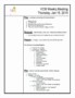 10 Holiday Itinerary Template Excel