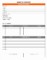 7 Job order form Template Excel