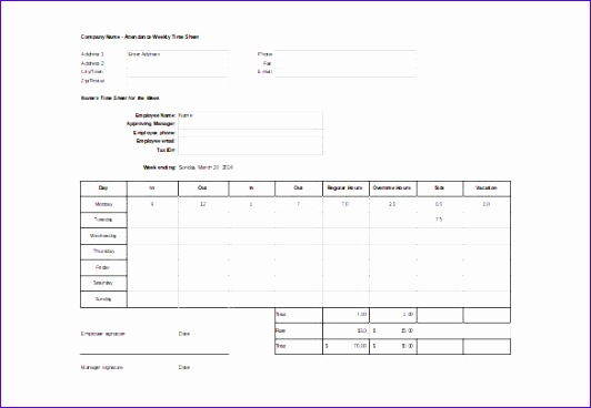Attendance Time Job Sheet Template Excel Format1