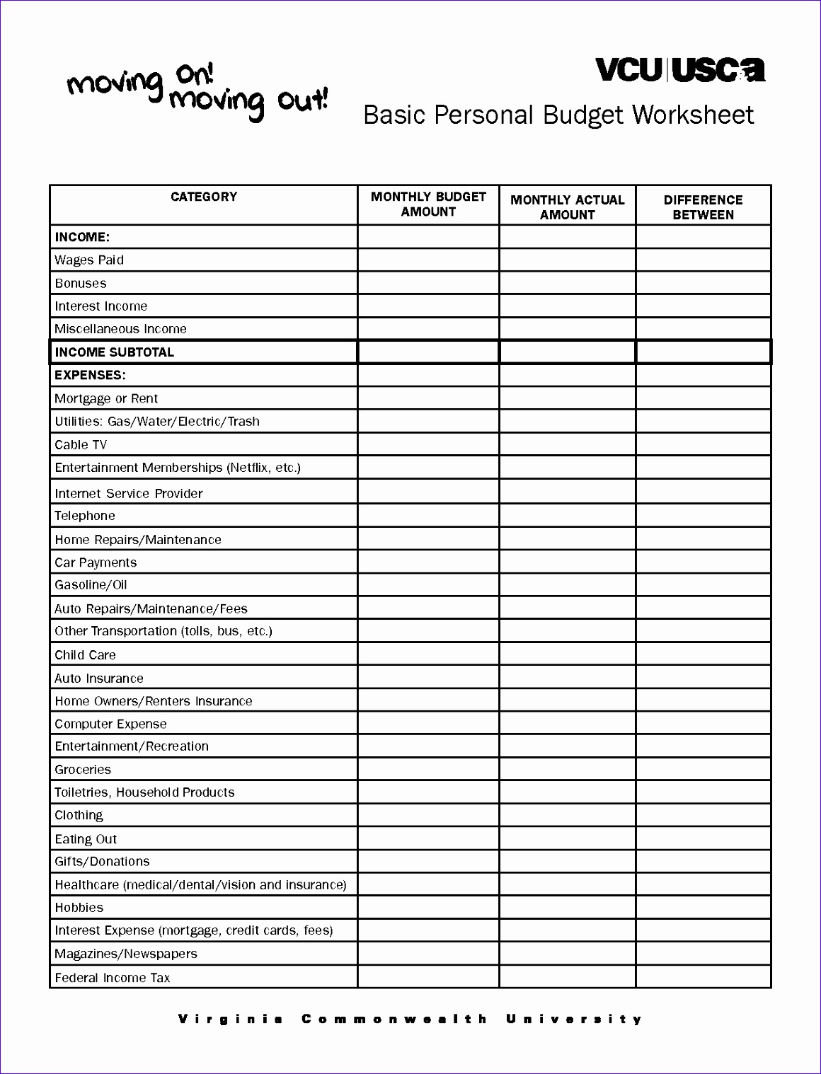 printable bud worksheet pdf
