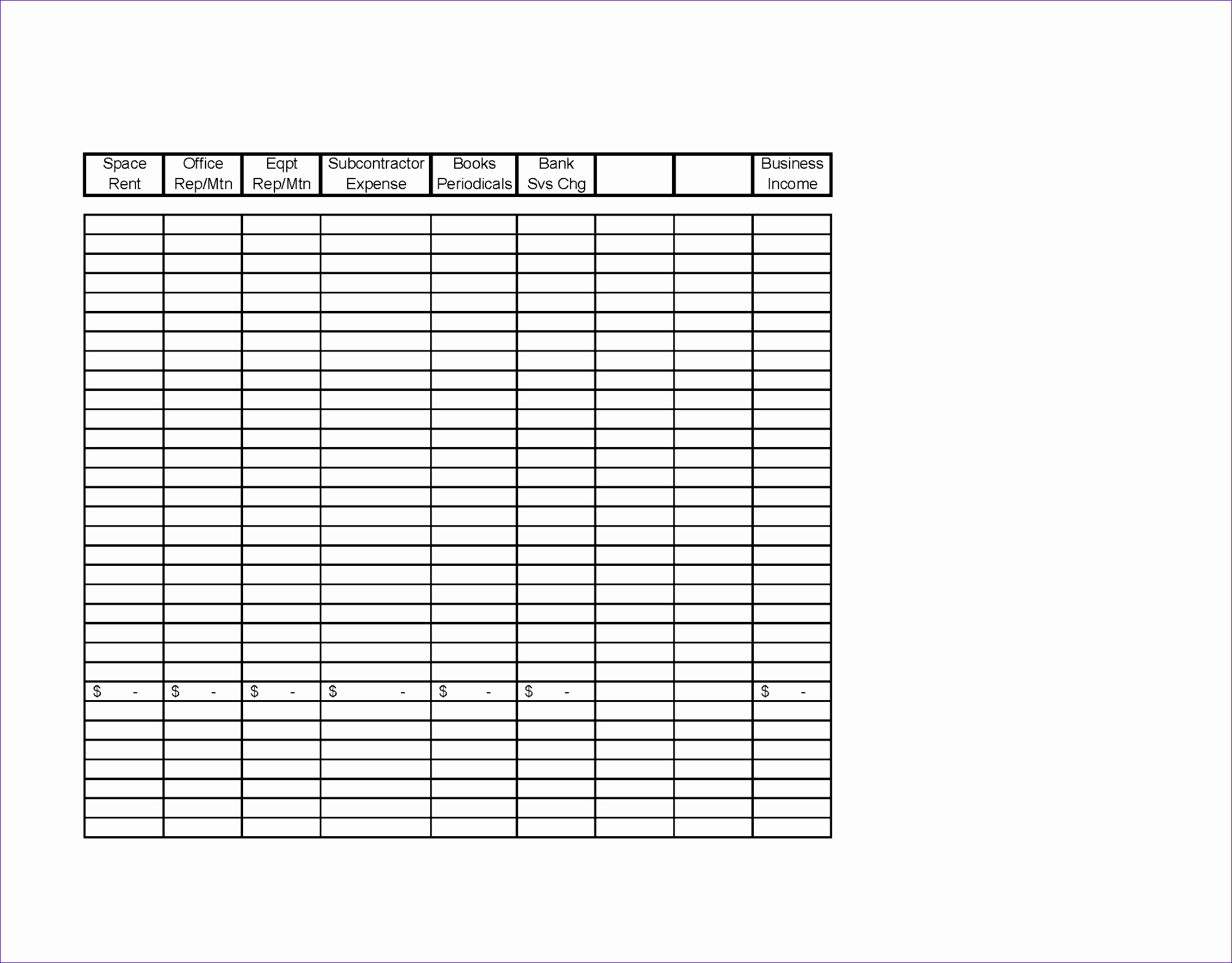 business daily in e and expense spreadsheet 1