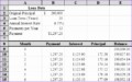 10 Monthly Amortization Schedule Excel Template
