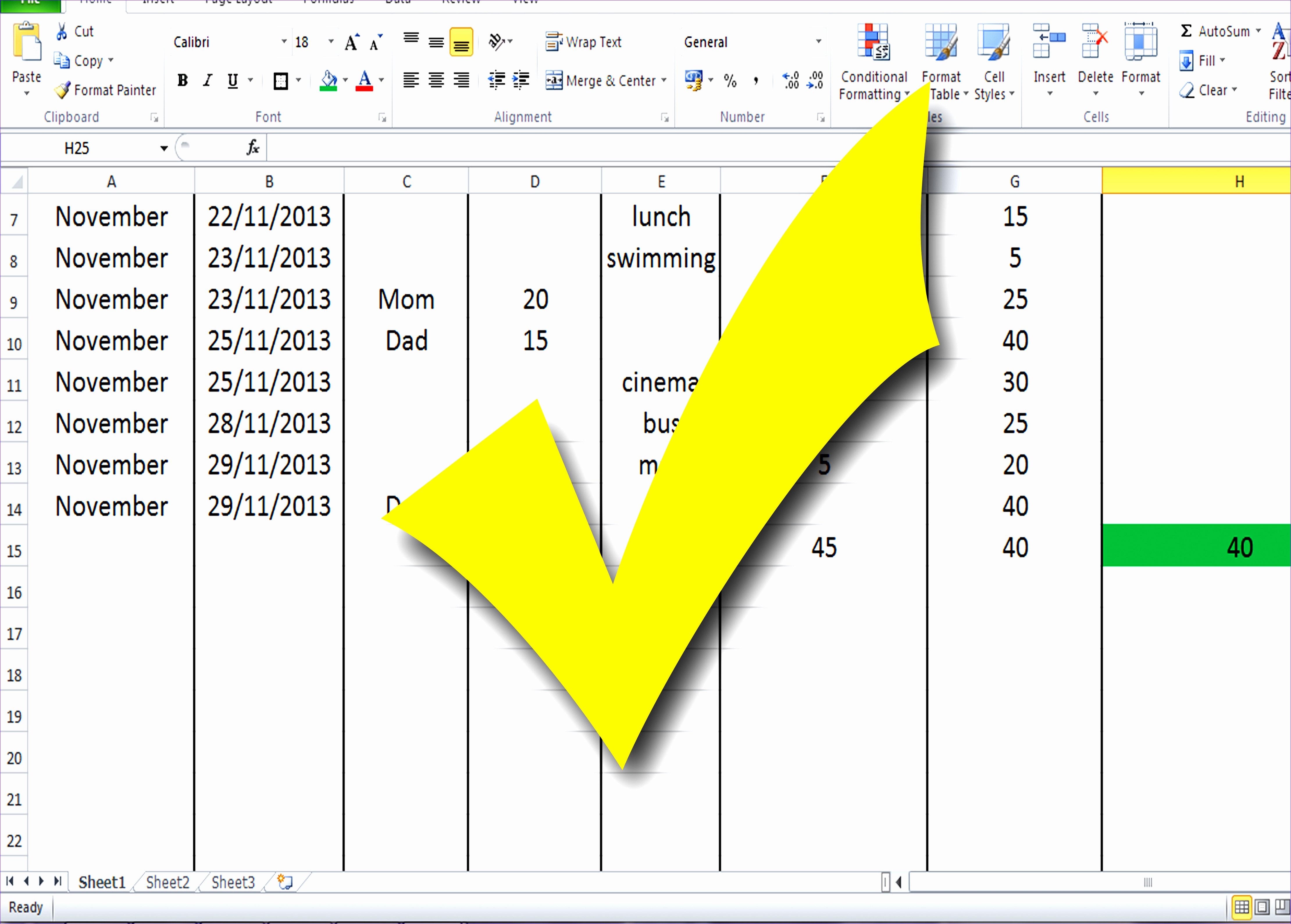 Build a Bud Spreadsheet Teenagers Step 13