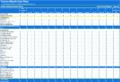 6 Monthly Cash Flow Template Excel