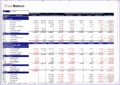 6  Monthly Financial Report Excel Template