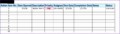 8 Rolling Action Item List Template Excel