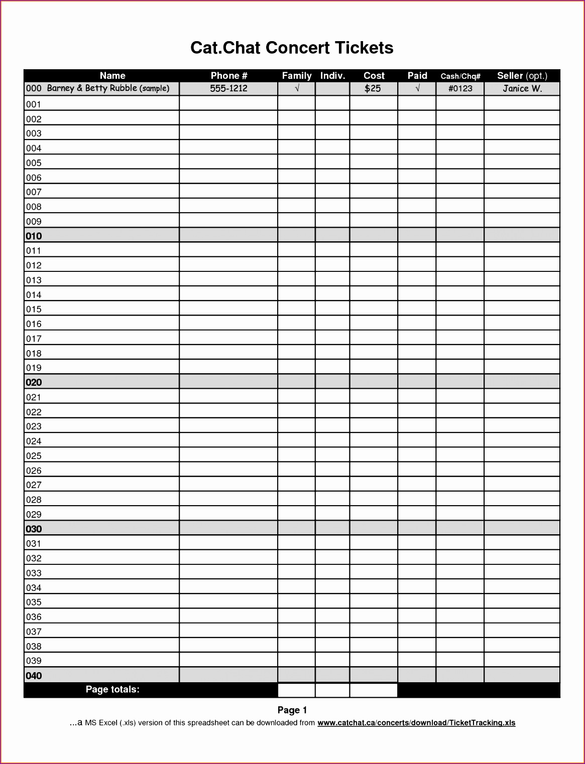 sales tracking template