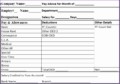 7 Salary Sheet Template In Excel