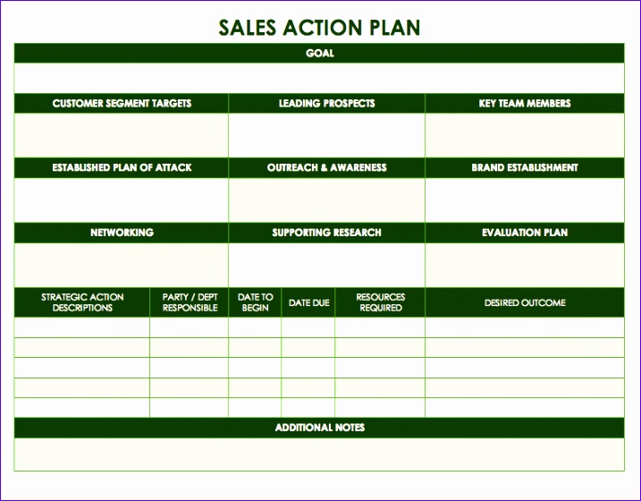 sales action plan