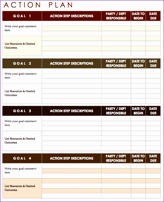 action plan