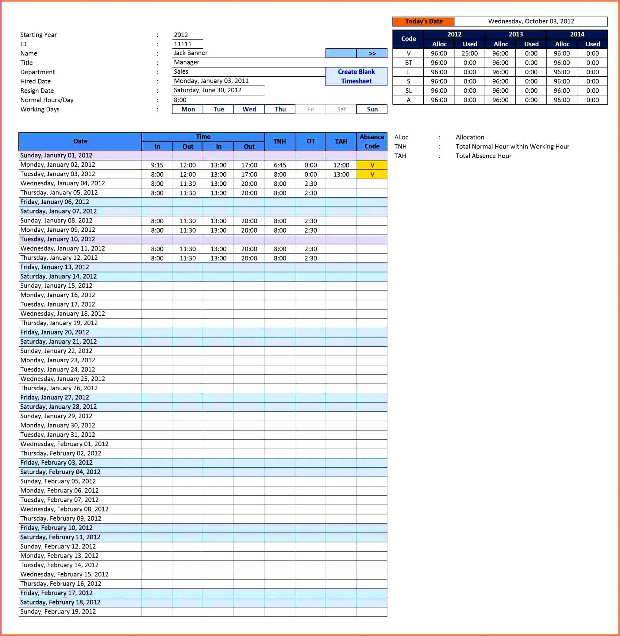employee timesheet template excel spreadsheet employee time sheet manager pro v1 54 time sheet