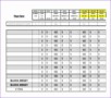12 Shirt order form Template Excel