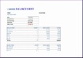 7 Small Business Account Sheet Cash Flow Projection