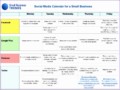 9 social Media Calendar Template Excel