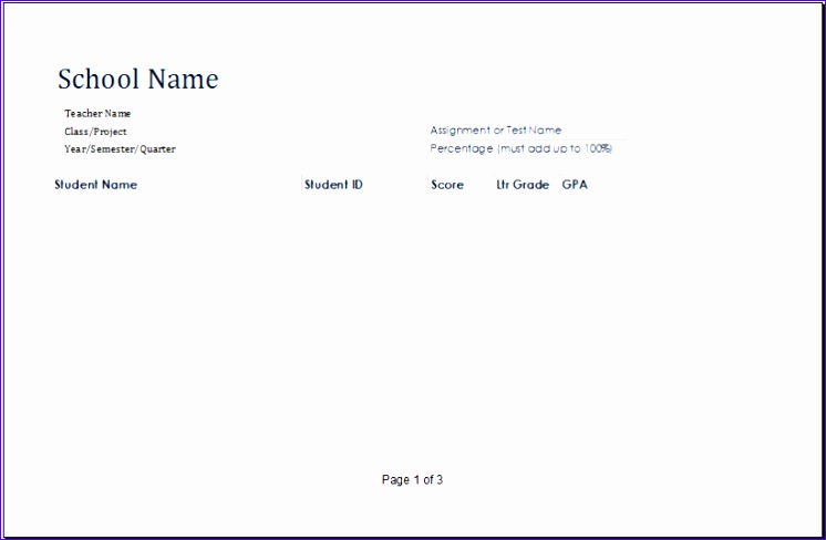 student grade book template 820x531