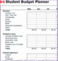 10 Student Loan Excel Template