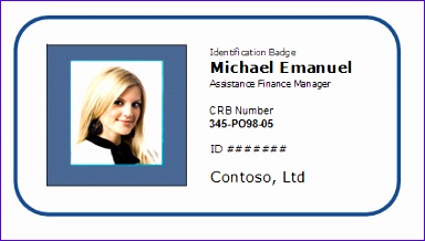 photo id template photo id badge