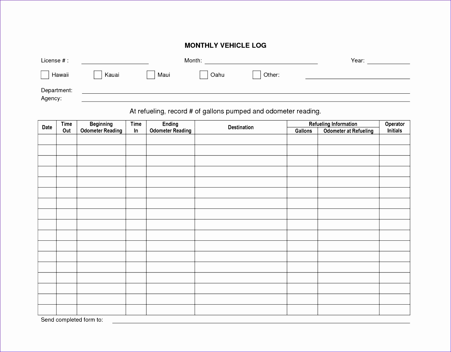 10 Vehicle Service Record Log Excel Templates 10 Vehicle Service Record Log Excel Templates
