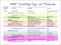 12 Wedding Day Itinerary Template Excel