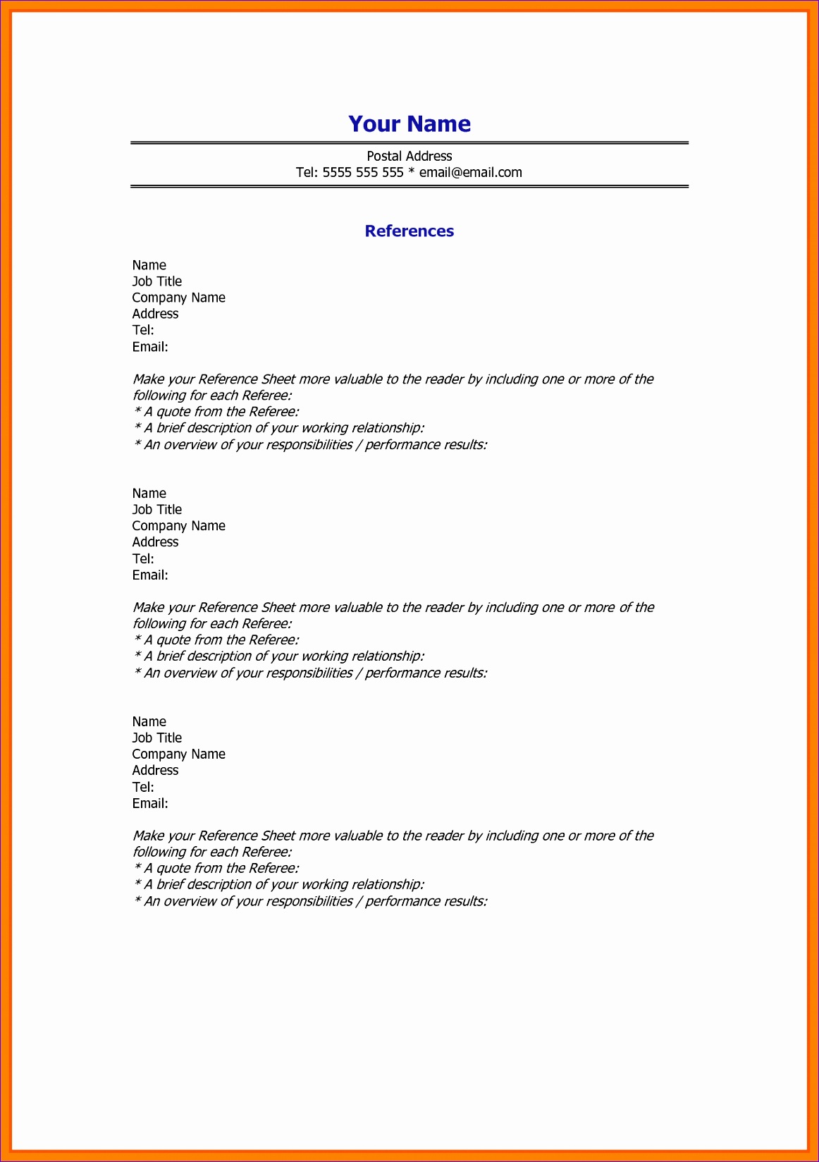 reference sheet example reference sheet for resume job references meaning autosys a job scheduling tool dba references job references employment references template job references template