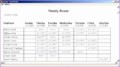 10 Work Roster Template Excel