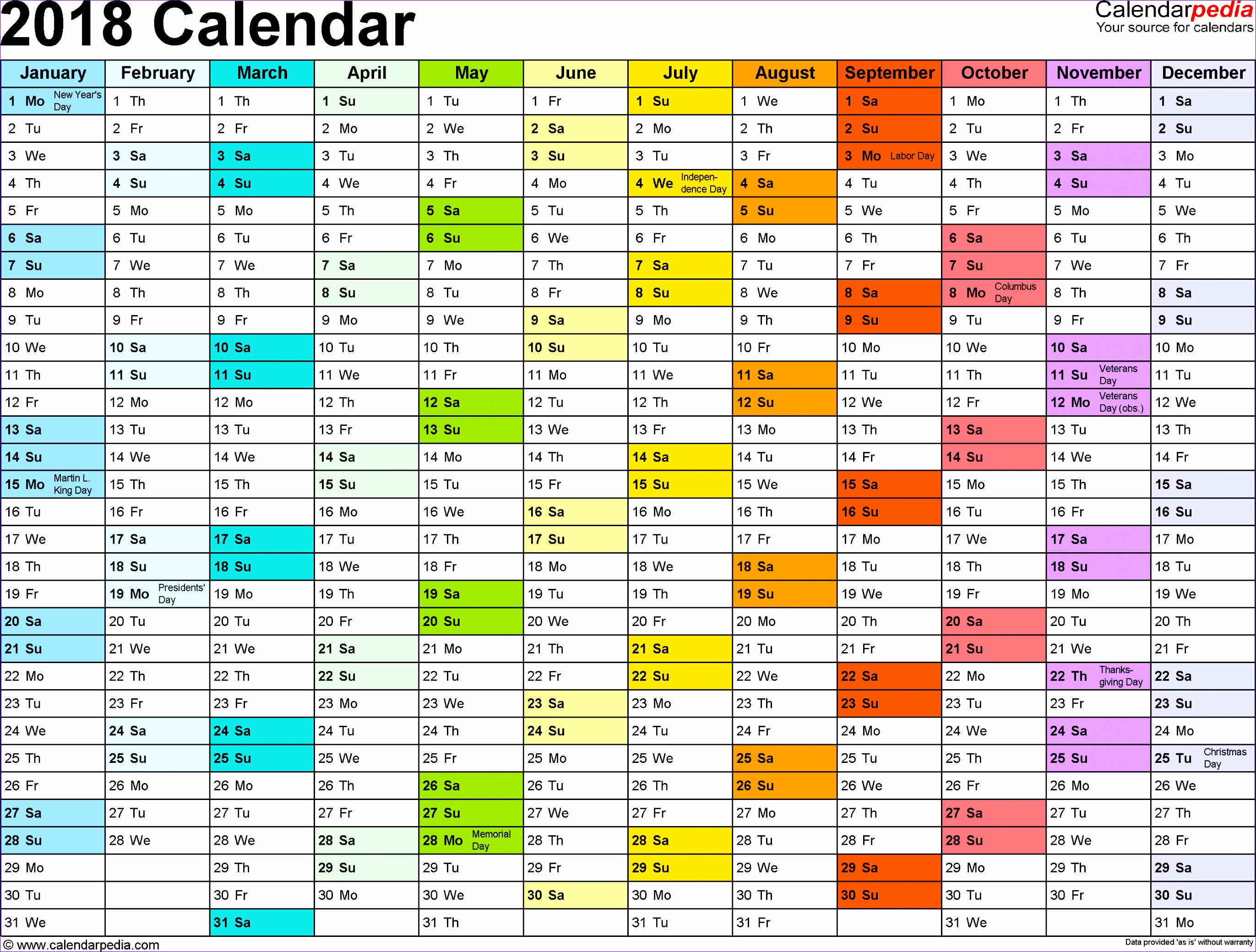 2018 calendar template 2018 calendar ApXjIo
