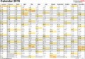 9 Workout Schedule Template Excel