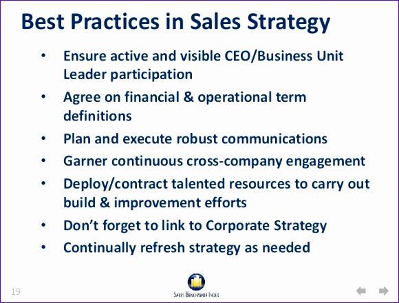 sales strategy 2013 success