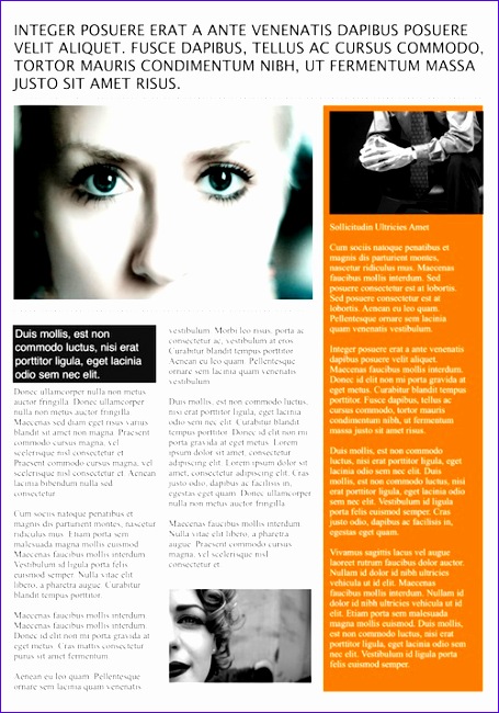 magazine article template