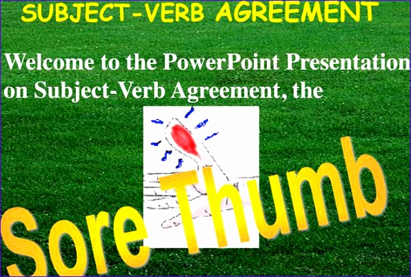 subject verb agreement 596402